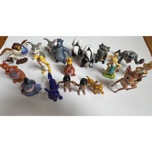 Grand Sales Lot Of 19 VTG Collectible Disney Burger King Mcdonald’s Mix Toys